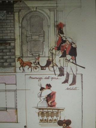 Stampa grande formato Teatro San Carlo Napoli