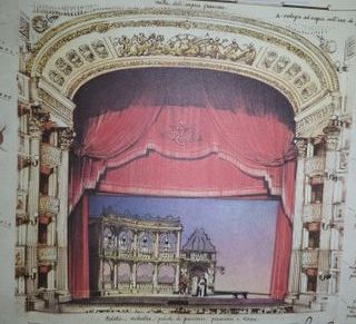 Stampa grande formato Teatro San Carlo Napoli