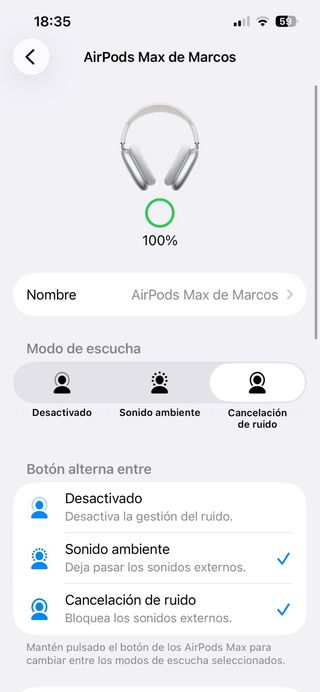 Apple AirPods Max Plata (Silver) Impecables