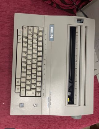 Máquina de escribir electrónica PHILIPS vintage