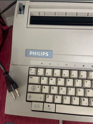 Máquina de escribir electrónica PHILIPS vintage