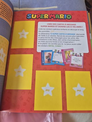 Album + 50 sobres (pochettes) supermario