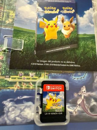 Nintendo Switch Juego Pokémon: Let's Go Pikachu!