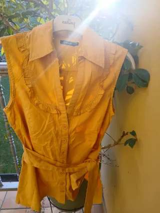 Blusa verano Blanco Talla M