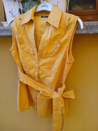 Blusa verano Blanco Talla M