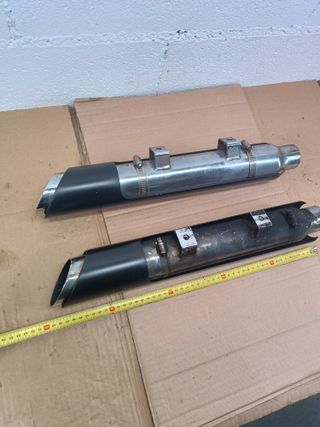 Vance&Hines Twin Slash HD colas escape silenciador