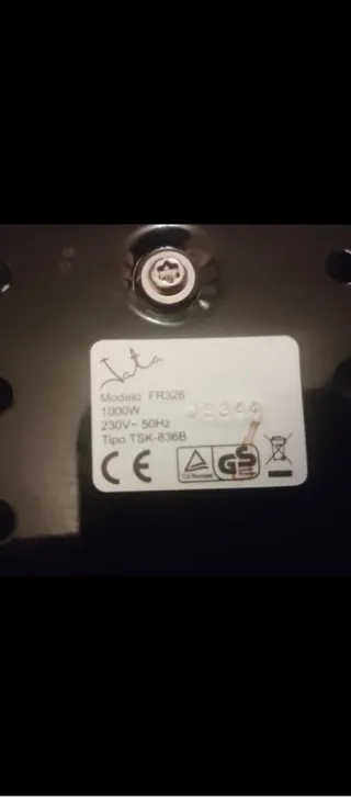 Freidora JATA 1 Litro