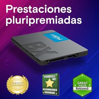 Crucial BX500 4TB SSD SATA NUEVO