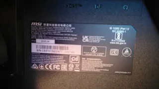 Monitor MSI 27" 200Hz