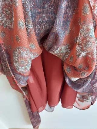 Vestido Mango estampado