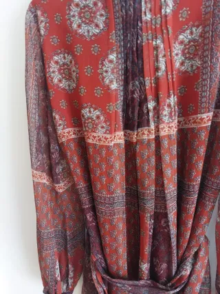 Vestido Mango estampado