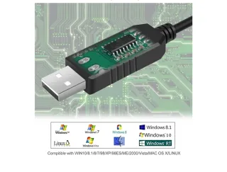 Adaptador (pc impresora) USB a Serie RS232 CP2102