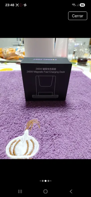 Cargador Inalámbrico Energy Fort