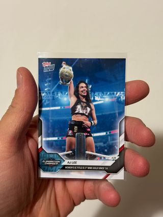 AJ Lee Topps Now Card 27 WWE 2026