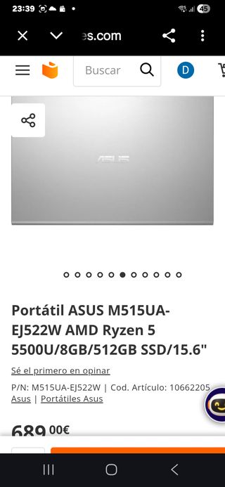 Portátil ASUS