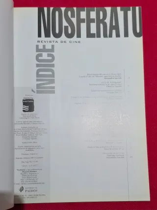 Nosferatu n° 30 revista de cine