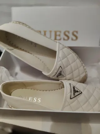 Bailarinas Guess Blancas Talla 39 Nuevas