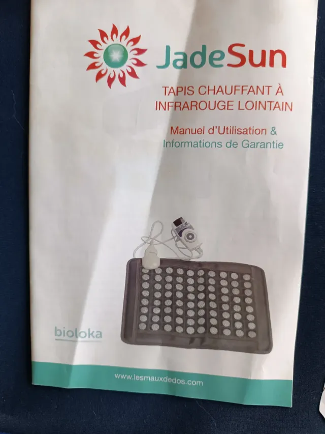 Tappeto riscaldante infrarossi con borsa