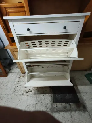 Zapatero Blanco Ikea