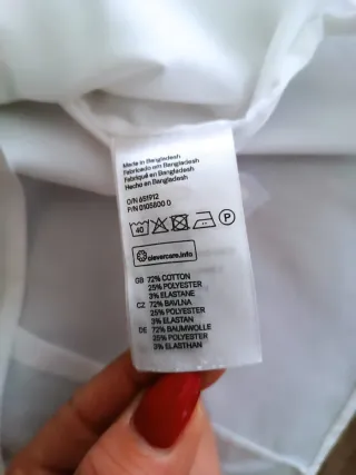 Camicia donna H&M bianca