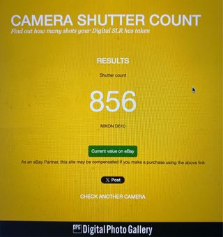 Cámara Nikon D610 (cuerpo) impecable