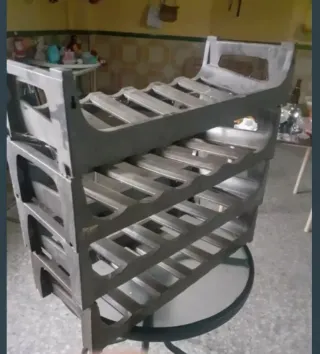 Botellero apilable 4 niveles