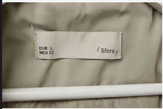 Chaqueta beige entretiempo