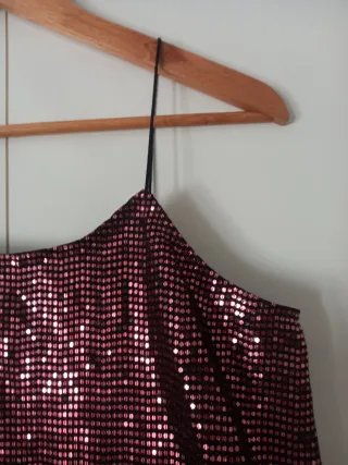 Blusa de lentejuelas Blue & Blouze S