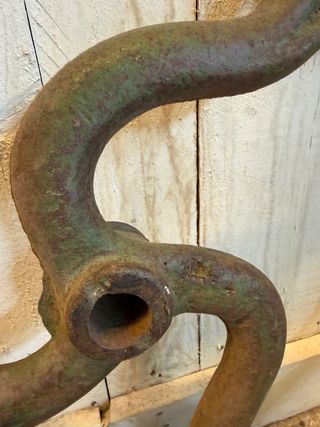 Roda de ferro fundido Vintage