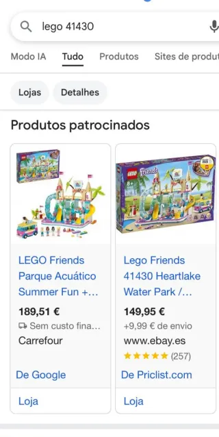 LEGO Friends Parque Acuático 41430
