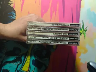 Pack Crash Bandicoot PS1 JAPÓN (5 juegos)