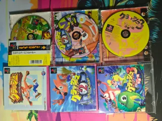Pack Crash Bandicoot PS1 JAPÓN (5 juegos)
