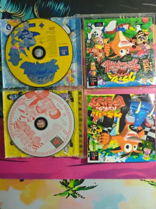 Pack Crash Bandicoot PS1 JAPÓN (5 juegos)