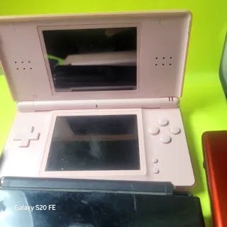 Lote 5 Nintendo DS Lite (Rosa y Negra)Marrón