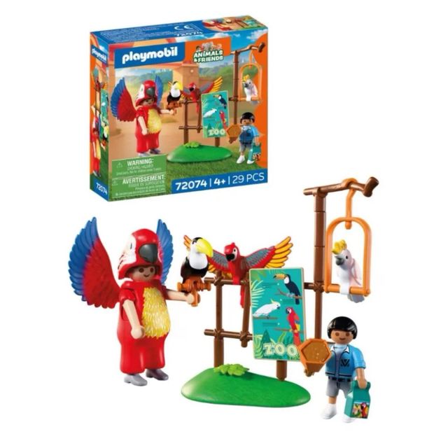 PLAYMOBIL ZOO MASCOTAS 72074