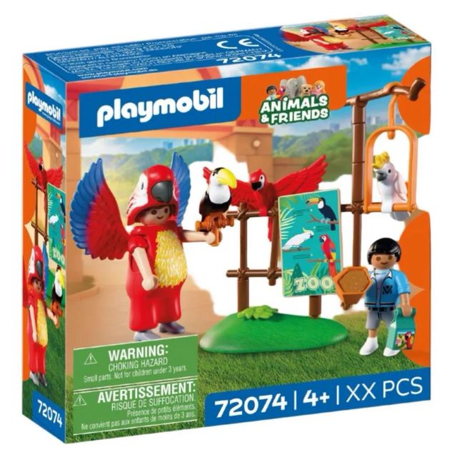 PLAYMOBIL ZOO MASCOTAS 72074