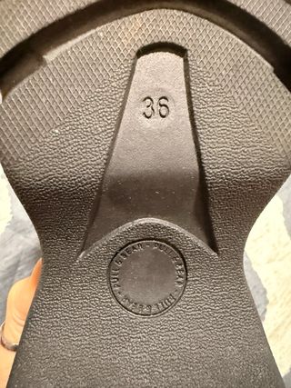 Sandalias de plataforma negras