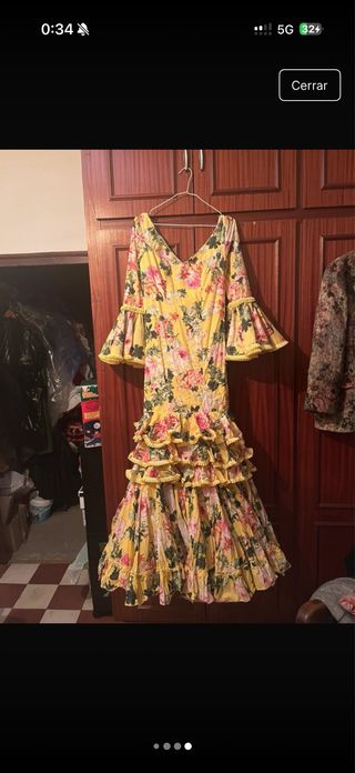 Traje de flamenca hecho a mano