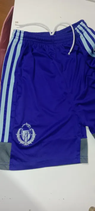 Pantalón corto Adidas Real Valladolid Morado