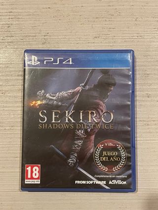 Sekiro Shadows Die Twice PS4 Perfette condizioni