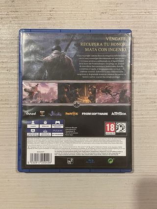 Sekiro Shadows Die Twice PS4 Perfette condizioni