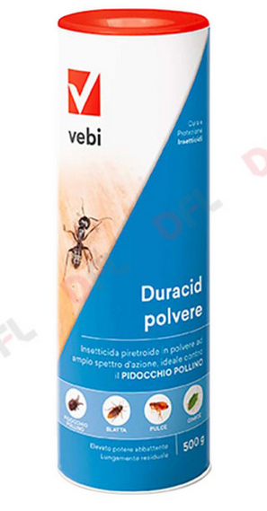Vebi Duracid polvere 500g insetticida
