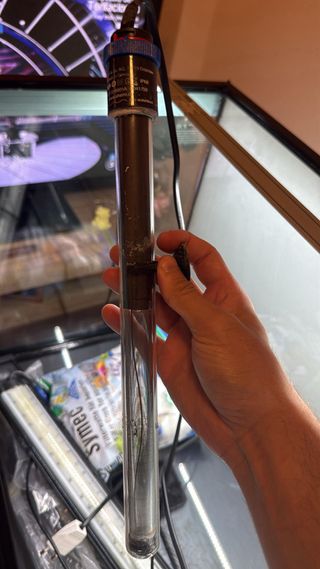 Acuario Negro y Transparente