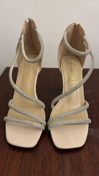 Sandali Alesya con strass