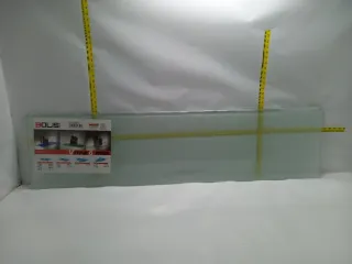 Mensola in vetro Bolis con supporti