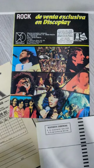 Lote Discoplay años 80 - Estrellas del Rock