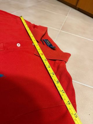 Polo Ralph Lauren Custom Slim Fit Rosso XL