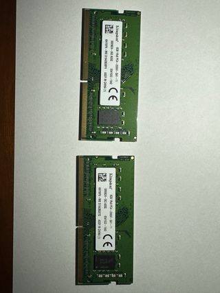 2 RAM Kingston 8GB DDR4 2666MHz