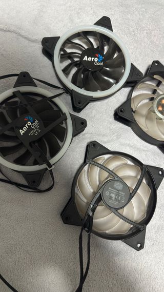 Pack 4 Ventiladores RGB 120mm
