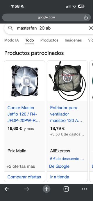 Pack 4 Ventiladores RGB 120mm